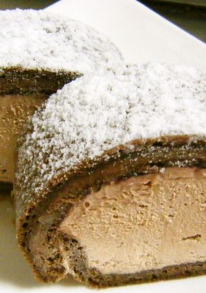 アイス風チョコロールケーキ-レシピのメイン写真
