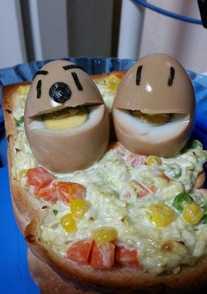 日焼け後更にでっかくなっちゃったトースト-レシピのメイン写真