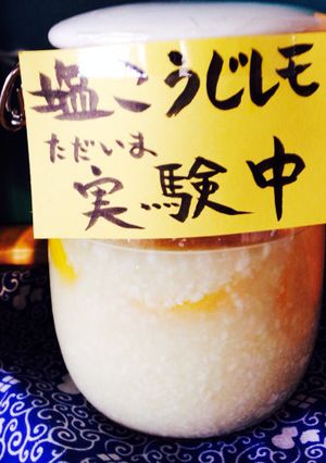 つぶつぶ塩レモン麹 (実験中)-レシピのメイン写真