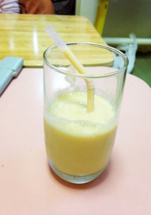 乳アレルギーに☆黄桃シェイク-レシピのメイン写真