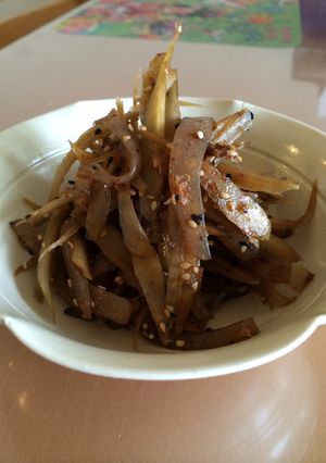 ごぼうとこんにゃくのきんぴら-レシピのメイン写真