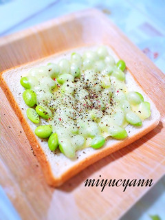 簡単♬枝豆チーズトースト-レシピのメイン写真