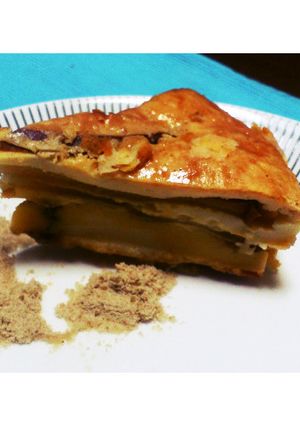 アップルスライスパイケーキ-レシピのメイン写真