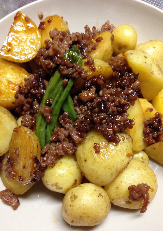 10分で！簡単新ジャガの焼肉のタレ炒め-レシピのメイン写真