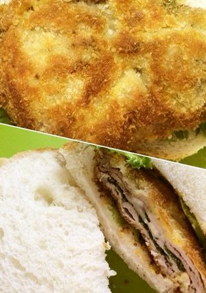 大葉チーズポークカツレツサンド-レシピのメイン写真