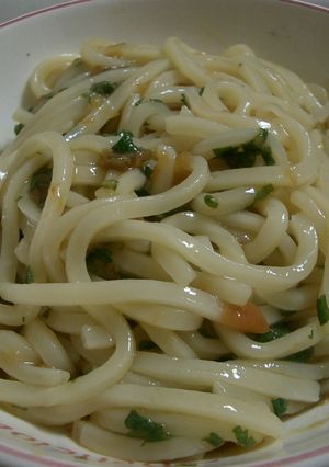 冷やし梅しそうどん-レシピのメイン写真