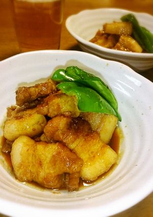 我が家の豚バラ肉の甘辛煮-レシピのメイン写真