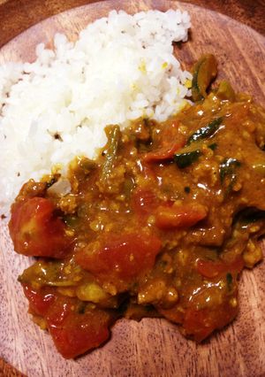 フライパン1つ☆旬野菜カレー-レシピのメイン写真