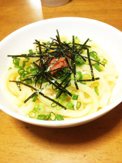 明太釜玉うどん-レシピのメイン写真