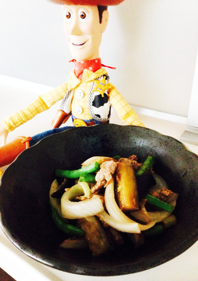 豚肉と茄子の梅酢炒め-レシピのメイン写真
