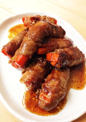 にんじんの豚肉巻き◎-レシピのメイン写真