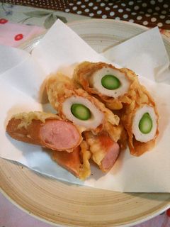 ちくわの天ぷら(アスパラ入り)-レシピのメイン写真