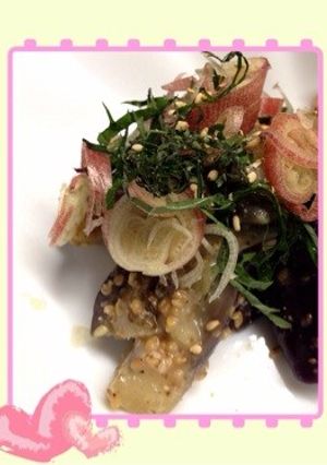 レンチン茄子の胡麻和え-レシピのメイン写真