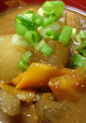 冬瓜入り！具沢山ごまみそ汁夏Ver-レシピのメイン写真