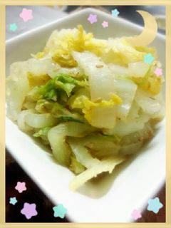 白菜簡単胡麻あえ-レシピのメイン写真