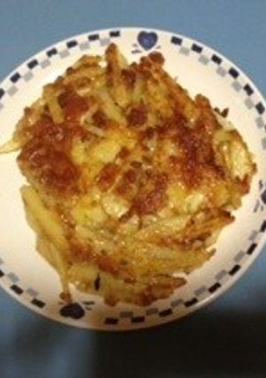 簡単！じゃがいもと納豆のガレット-レシピのメイン写真
