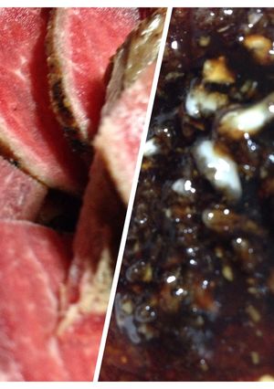 新発見 我が家の馬刺しの食べ方-レシピのメイン写真