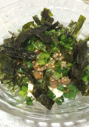 ダイエットにもおつまみにも♡納豆豆腐-レシピのメイン写真