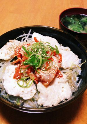 安い！簡単！ヘルシー！鶏キムチ丼♬-レシピのメイン写真