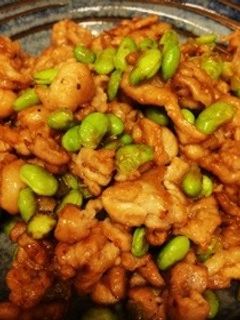 豚と枝豆の醤油炒め-レシピのメイン写真