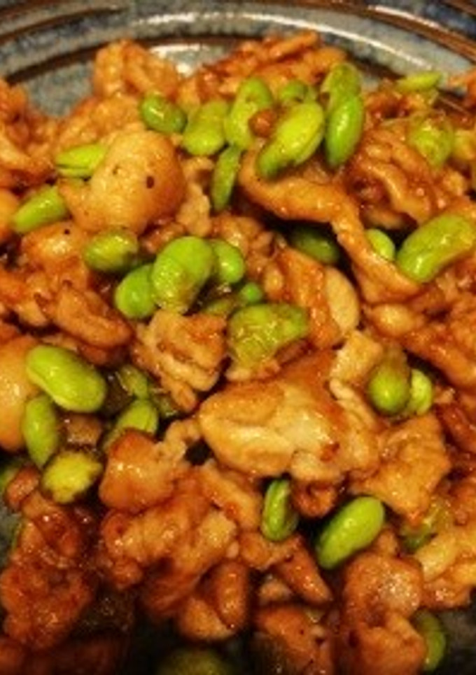 豚と枝豆の醤油炒め-レシピのメイン写真