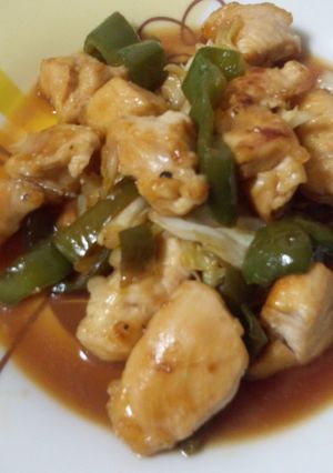 ☆鶏肉とキャベツとピーマンの照り焼き☆-レシピのメイン写真