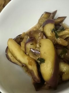 レンジ茄子の和えもの-レシピのメイン写真