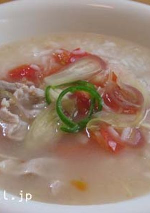 みょうがとトマトの夏雑炊-レシピのメイン写真