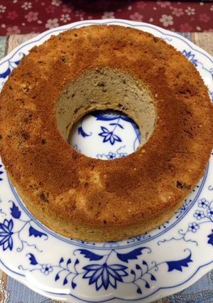 ブルーベリーヨーグルトのシフォンケーキ-レシピのメイン写真