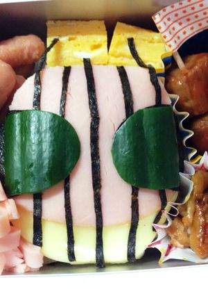 簡単＊キャラ弁＊仮面ライダーディケイド-レシピのメイン写真