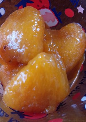レンジde簡単☆びわのコンポート-レシピのメイン写真