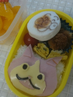 妖怪ウォッチ♡ジバニャンのキャラ弁-レシピのメイン写真