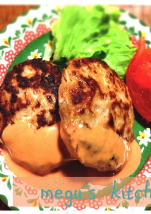 ふわふわハンバーグ♪-レシピのメイン写真