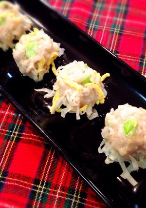 枝豆いっぱい！羽衣シュウマイ-レシピのメイン写真