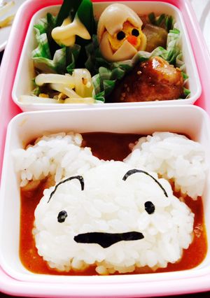 キャラ弁☆クレヨンしんちゃんシロ-レシピのメイン写真