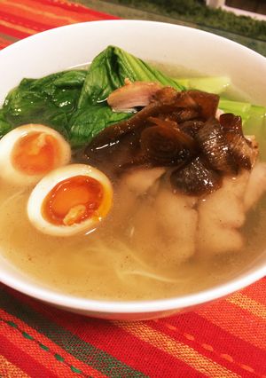 煮豚の茹で汁のラーメン！！…実はそーめん-レシピのメイン写真