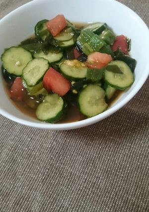 夏にぴったりサッパリ酢の物-レシピのメイン写真