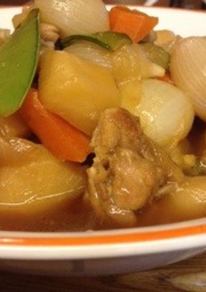 新玉ねぎと鶏肉の煮物❗️-レシピのメイン写真