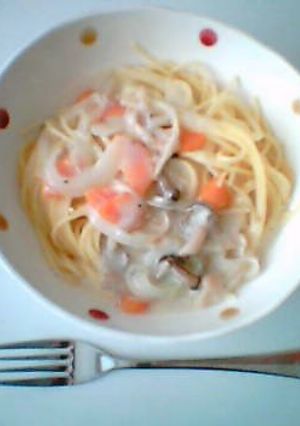 なんちゃってｸﾘｰﾑﾊﾟｽﾀ☆-レシピのメイン写真