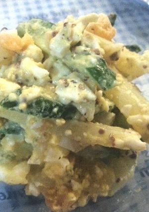 マスタードポテトサラダ-レシピのメイン写真
