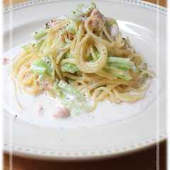 รูปของ 簡単＊キャベツとたらこのワンポットパスタ