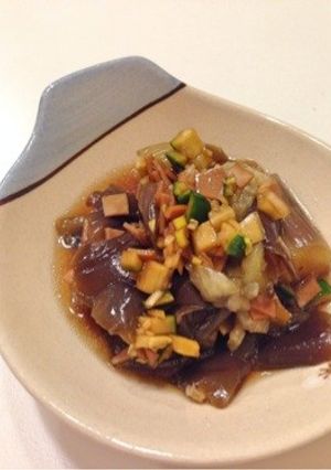 中華風ぽん酢で＊なすのおひたし-レシピのメイン写真