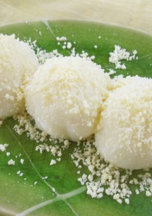 簡単、レンジで作るオモッチーズみたらし風-レシピのメイン写真