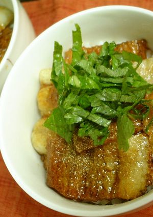 うなもどき丼-レシピのメイン写真