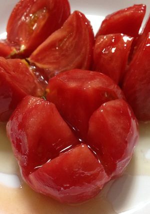 フルーツみたいなトマト-レシピのメイン写真