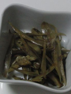 ごぼうと油揚げの炒め-レシピのメイン写真