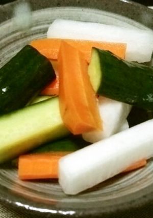 ３色野菜☆即席ピクルス-レシピのメイン写真