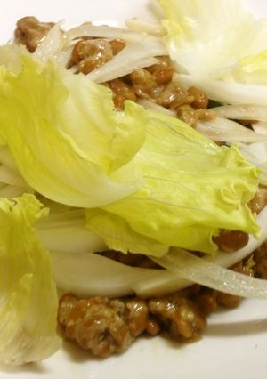 納豆と柚子こしょうと野菜で一品♪-レシピのメイン写真