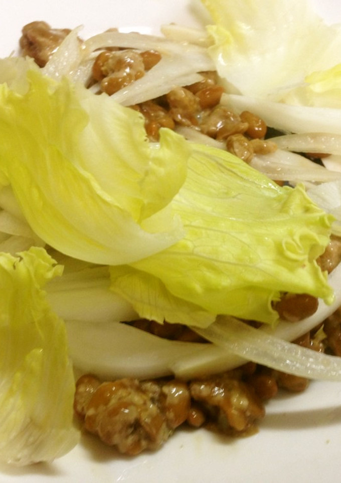 納豆と柚子こしょうと野菜で一品♪-レシピのメイン写真