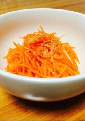シャキシャキ♬蜂蜜にんじんサラダ-レシピのメイン写真